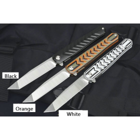 Custom Logo G10 Handle Hunting Pocket Knife Survival Tactical Folding Knife Wholesale Bulk Price UD406696